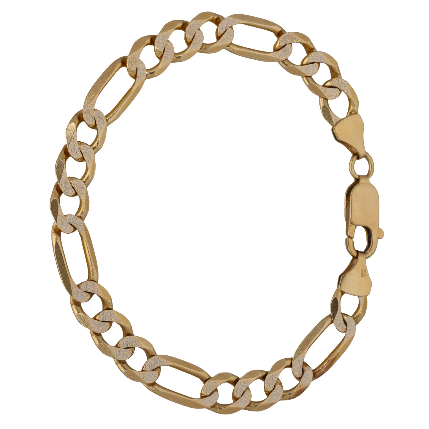 9ct Gold Figaro Bracelet
