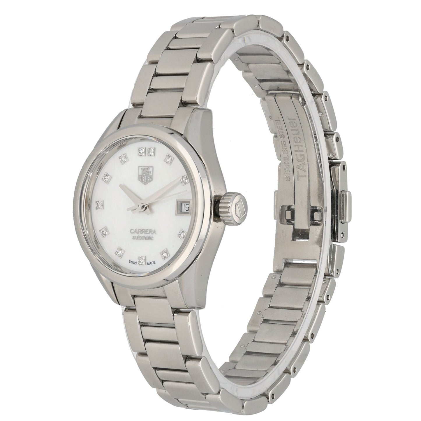 Tag Heuer Carrera WAR2414 28mm Stainless Steel Watch
