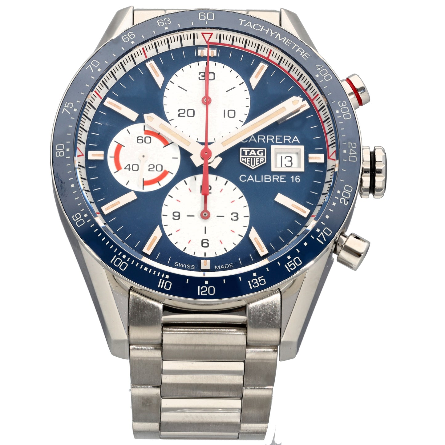 Tag Heuer Carrera CV201AR-0 41mm Stainless Steel Watch