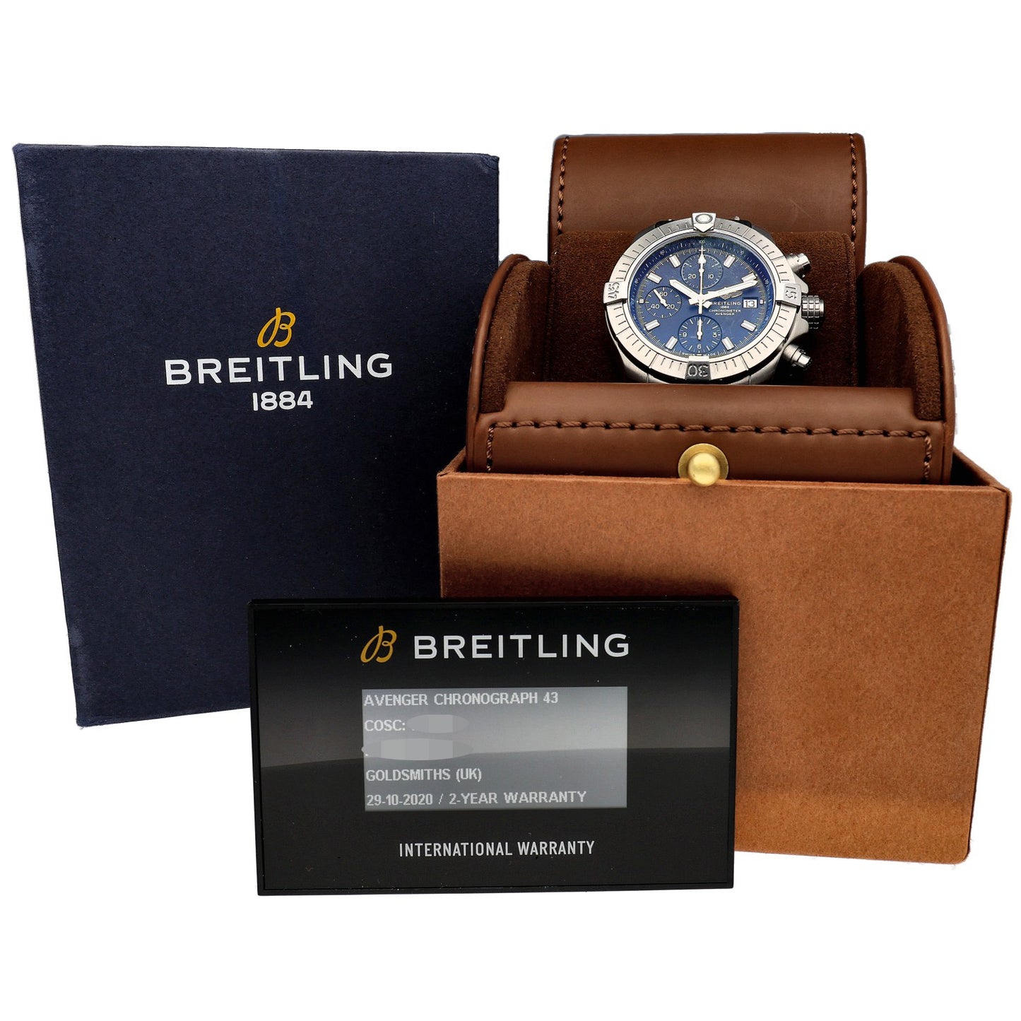 Breitling Avenger Chronograph 43 A13385 43mm Stainless Steel Watch