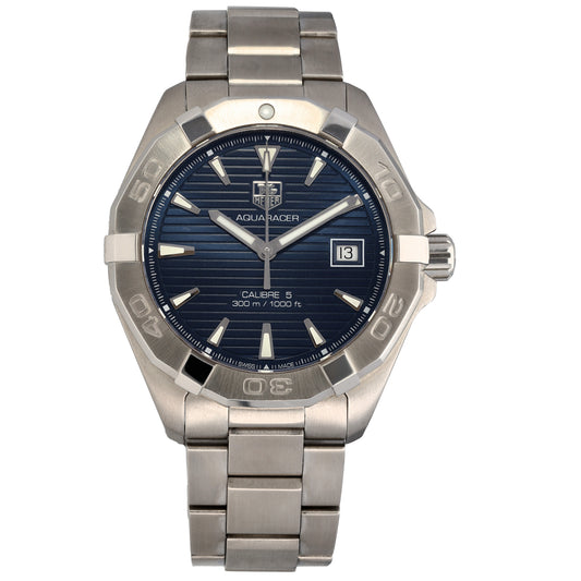 Tag Heuer Aquaracer WAY2112-0 41mm Stainless Steel Watch