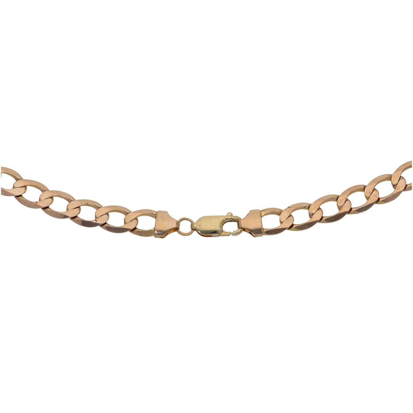 9ct Gold Curb Chain 24"