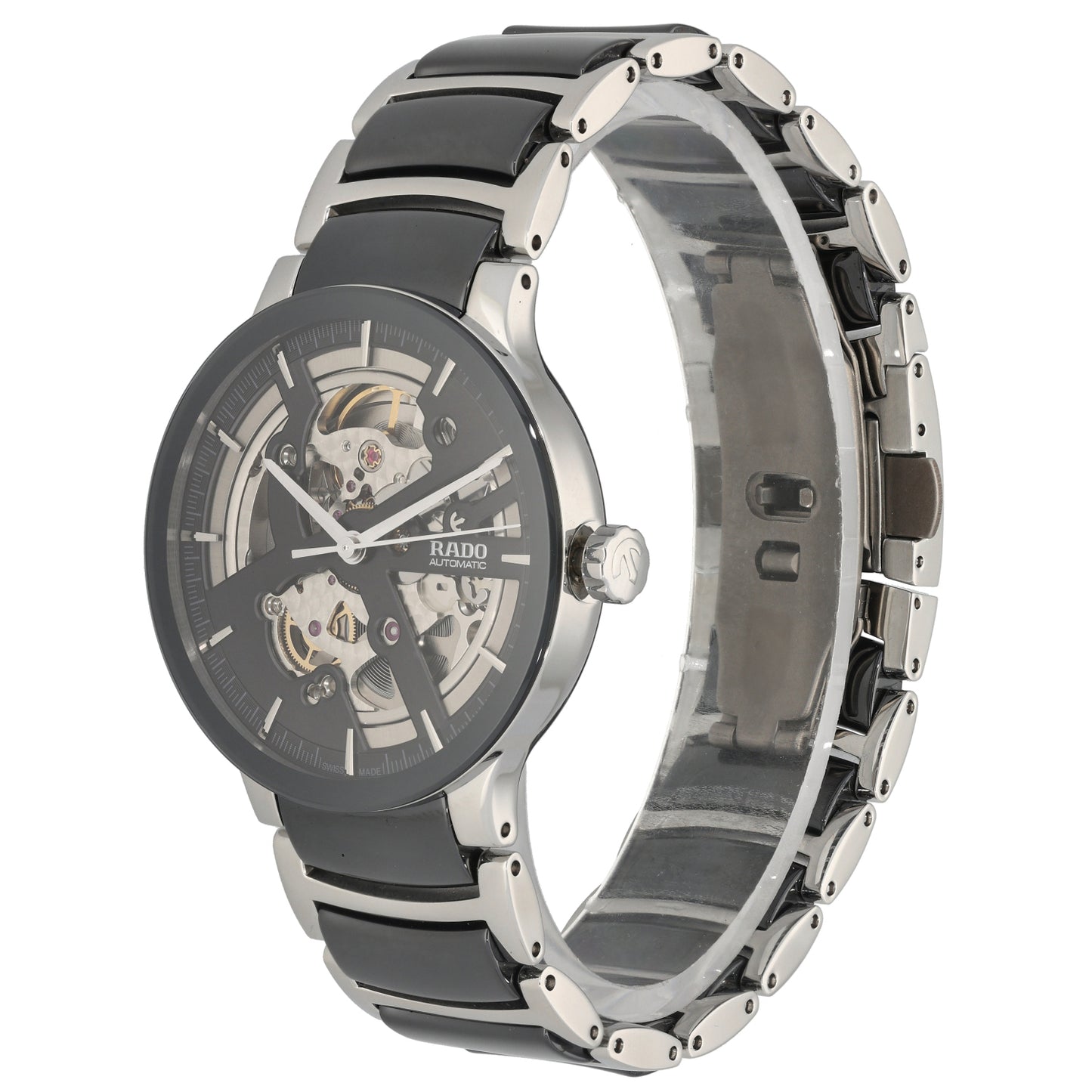 Rado Centrix Open Heart 734.0178.3 38mm Bi-Colour Watch