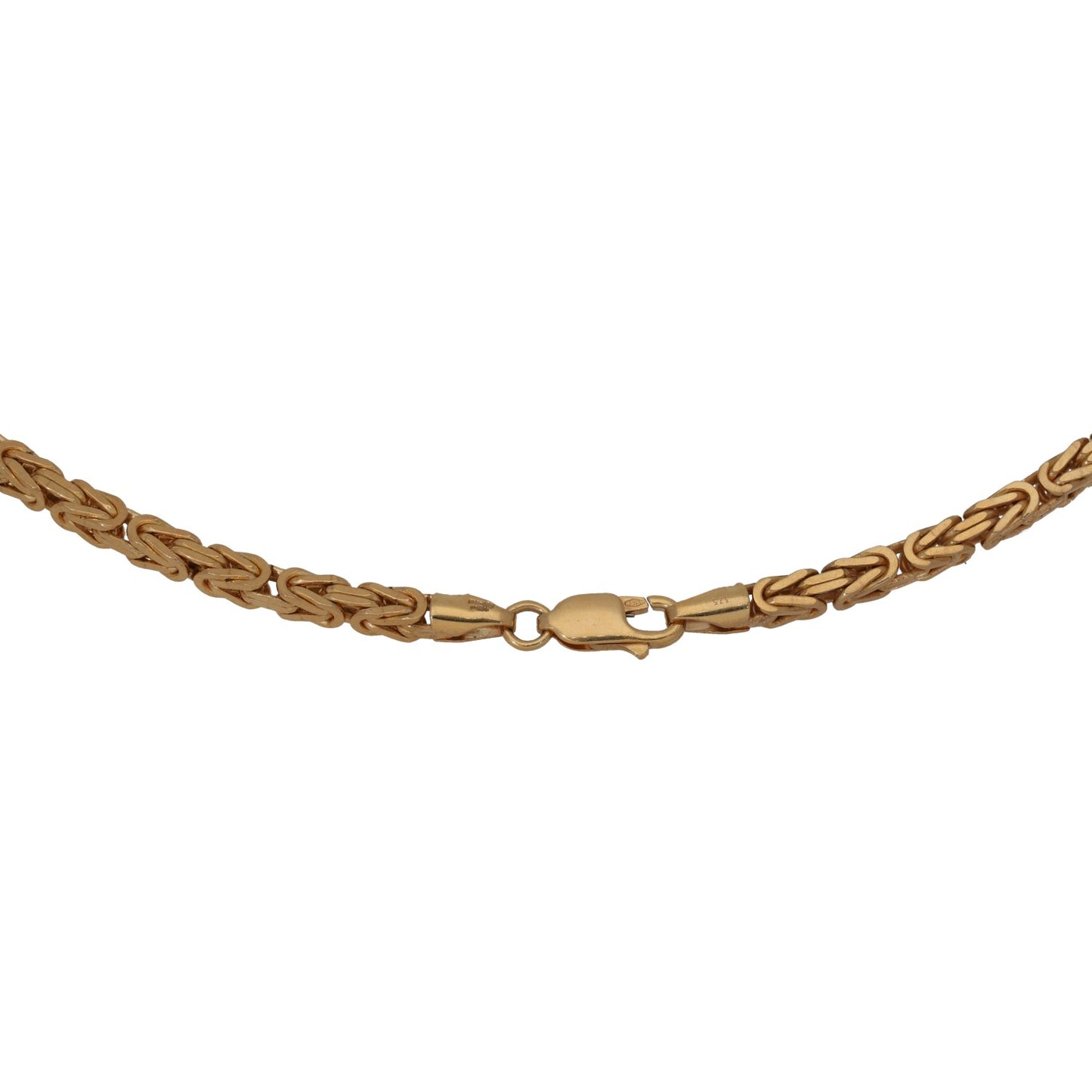 9ct Gold Byzantine Chain 20"