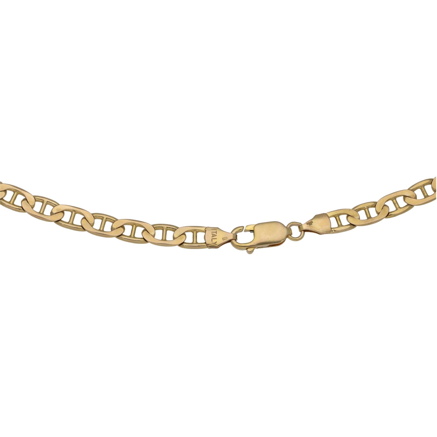 9ct Gold Anchor Chain 18"