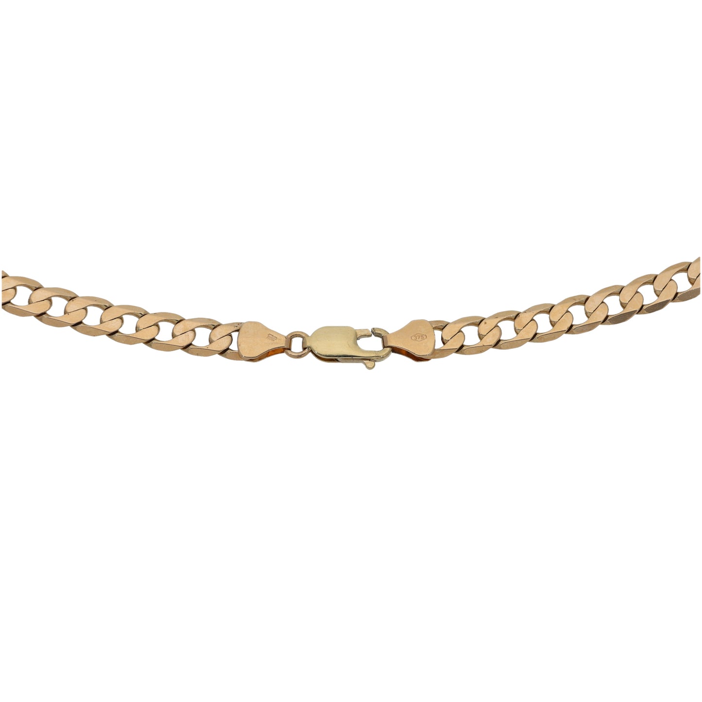 9ct Gold Curb Chain 20"