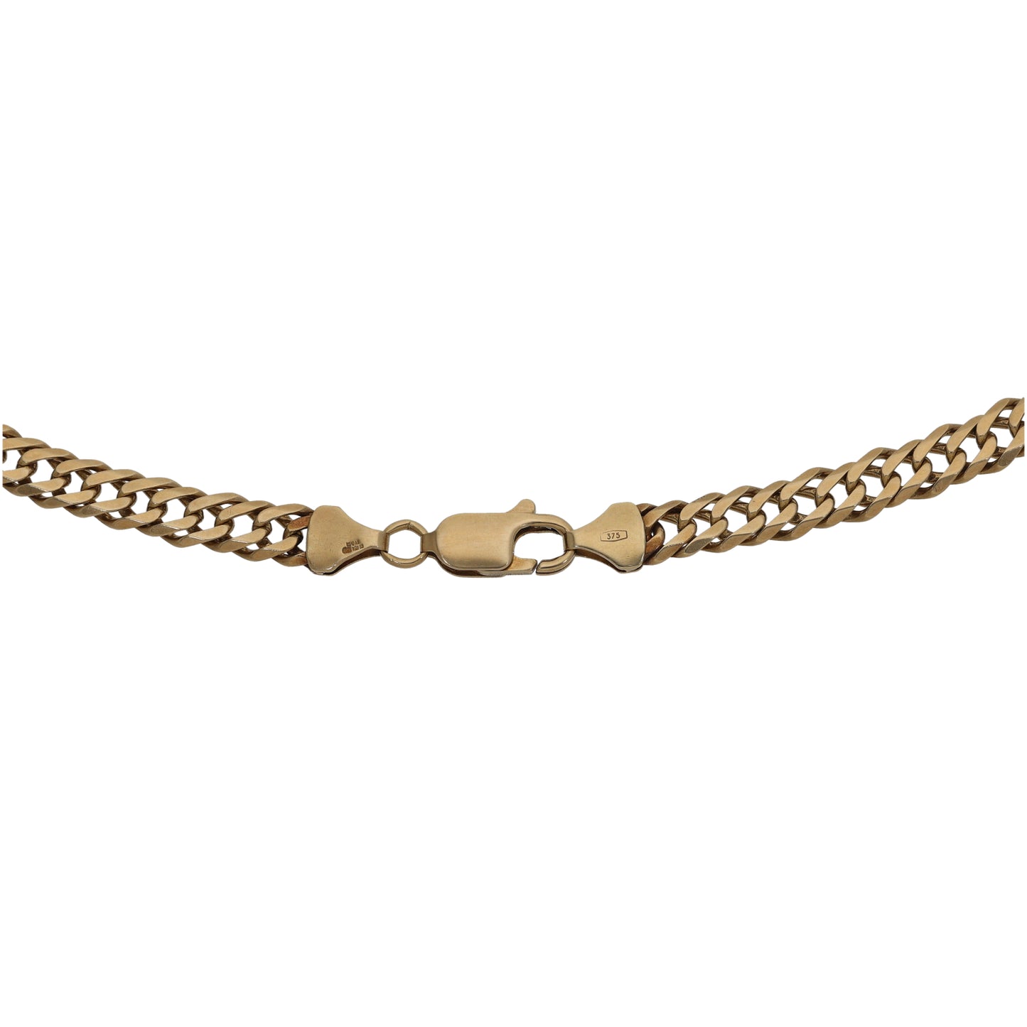 9ct Gold Curb Chain 32"