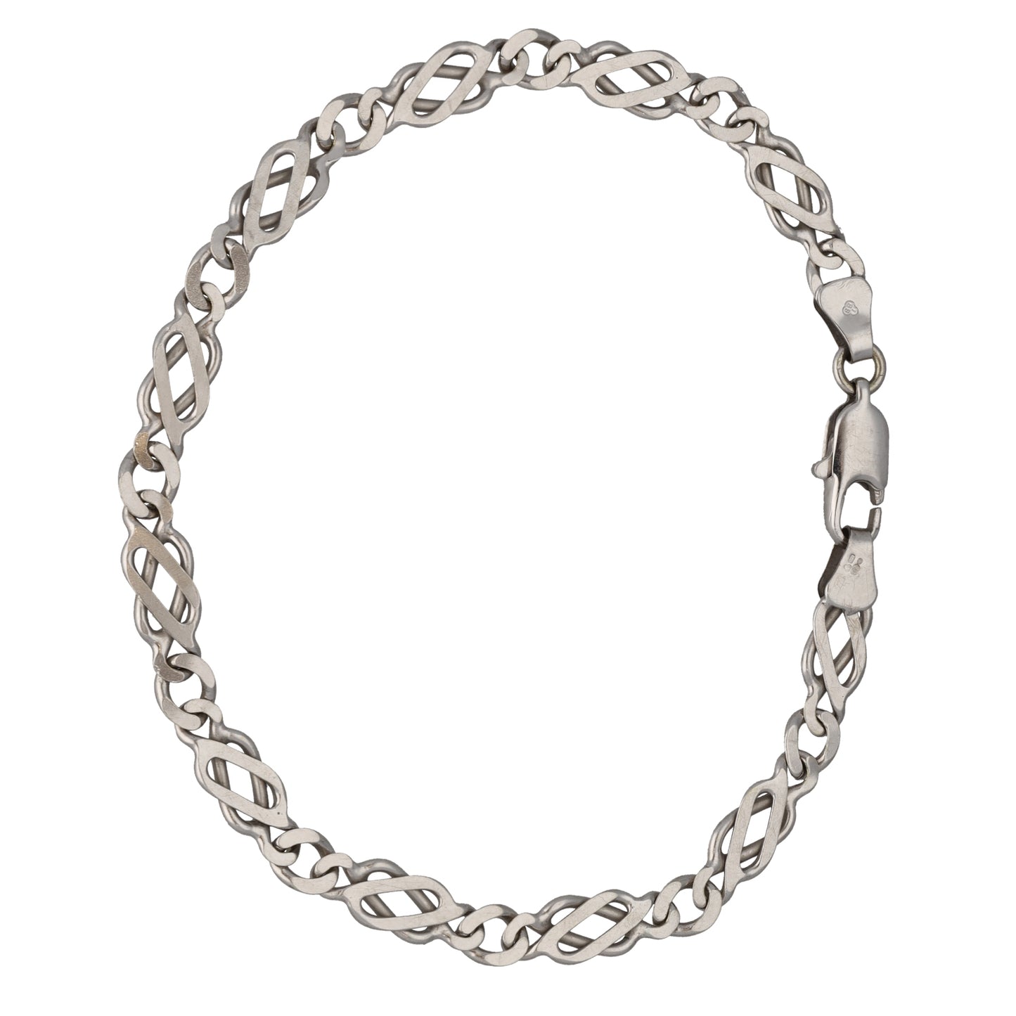 9ct White Gold Alternative Bracelet