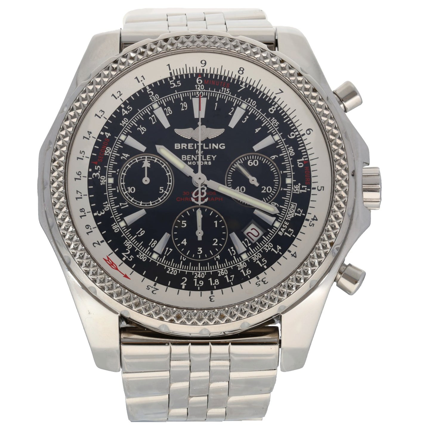 Breitling Bentley Motors A25362 47mm Stainless Steel Watch