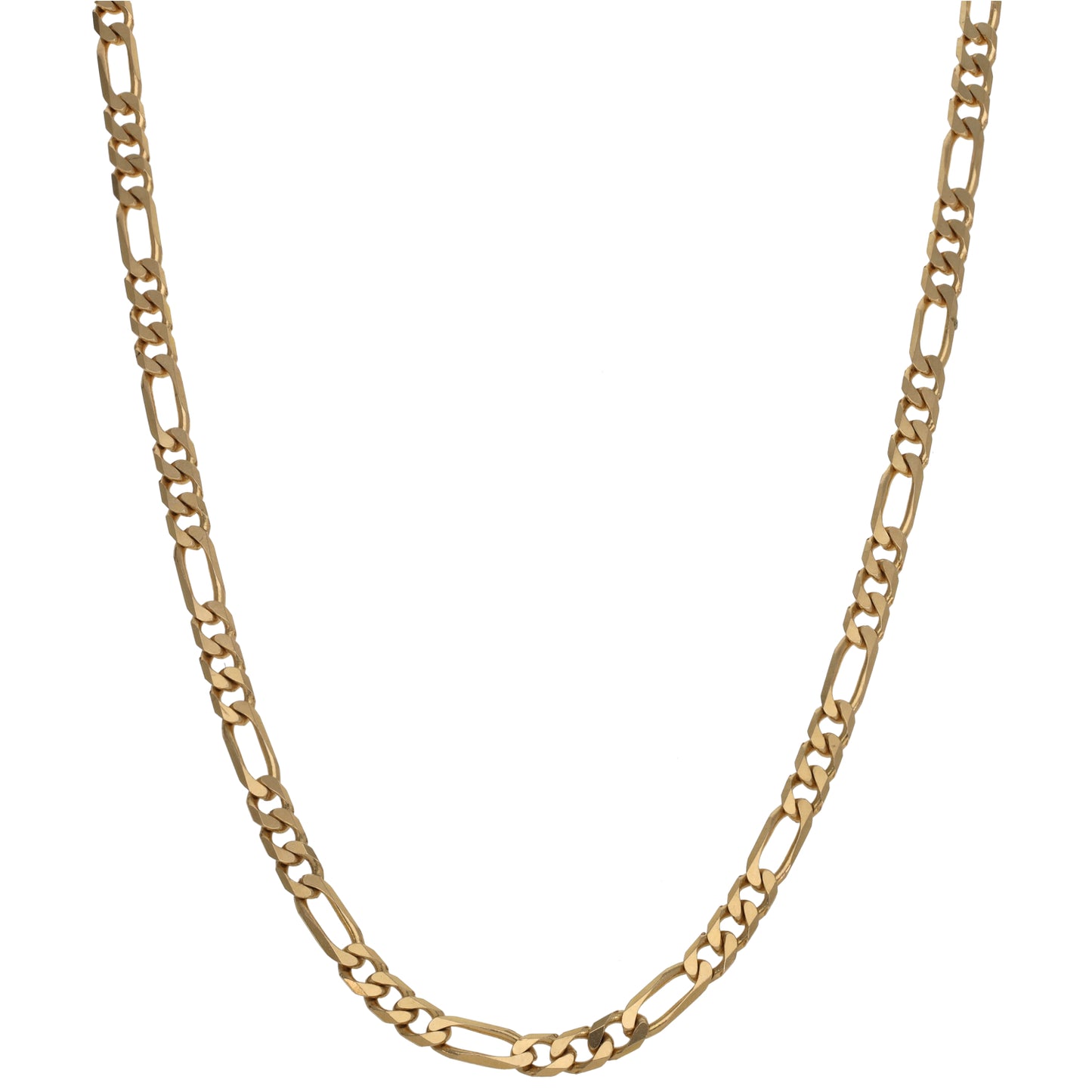 9ct Gold Figaro Chain 22"