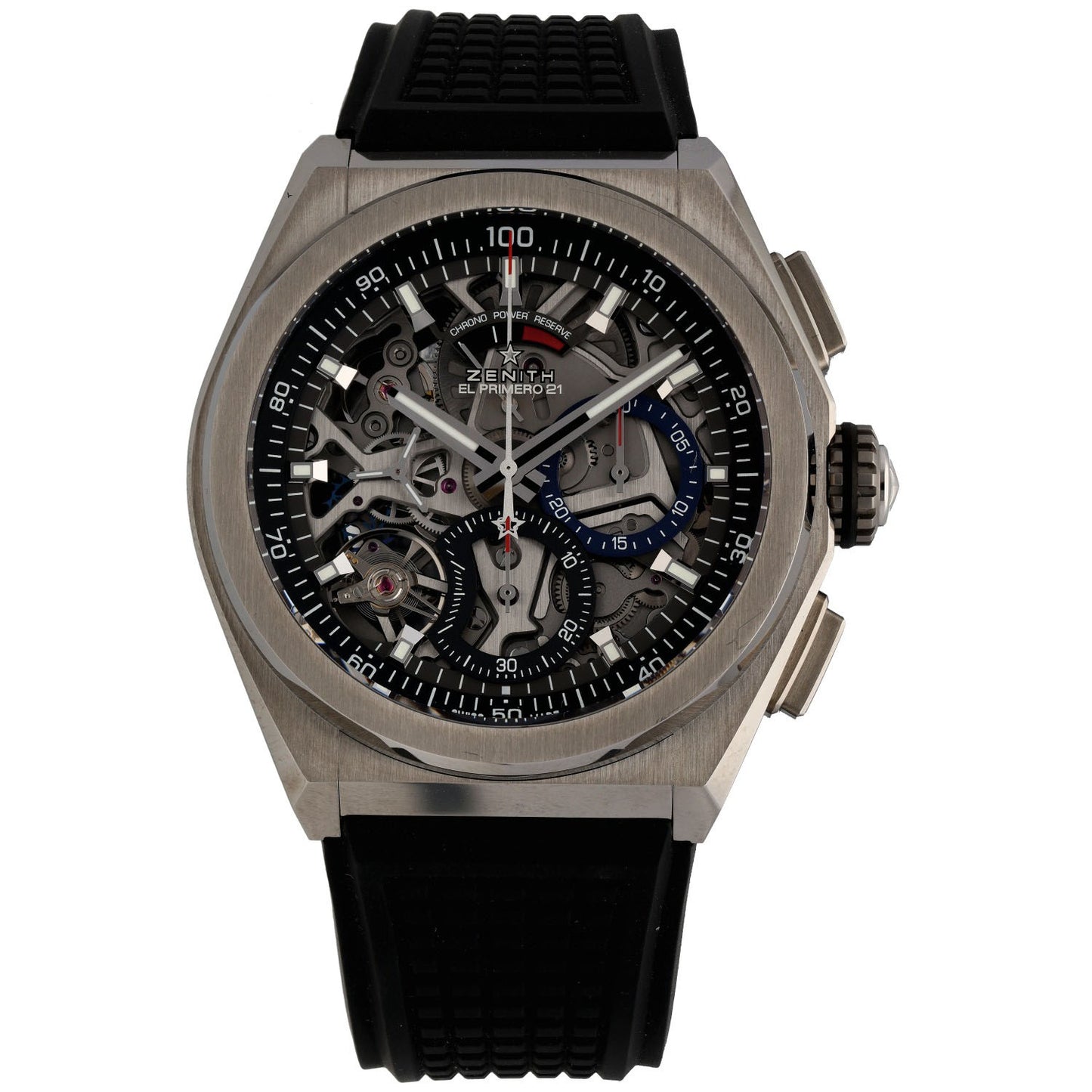 Zenith Defy El Primero 21 95.9000.9004/78.R582 44mm Titanium Watch (Ex-Display)