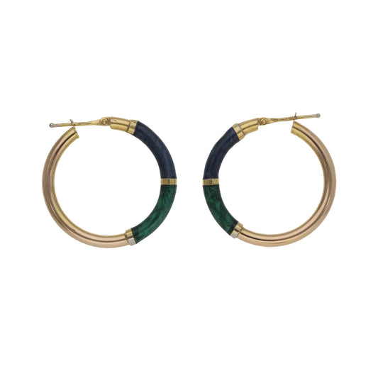 9ct Gold Hoop Earrings