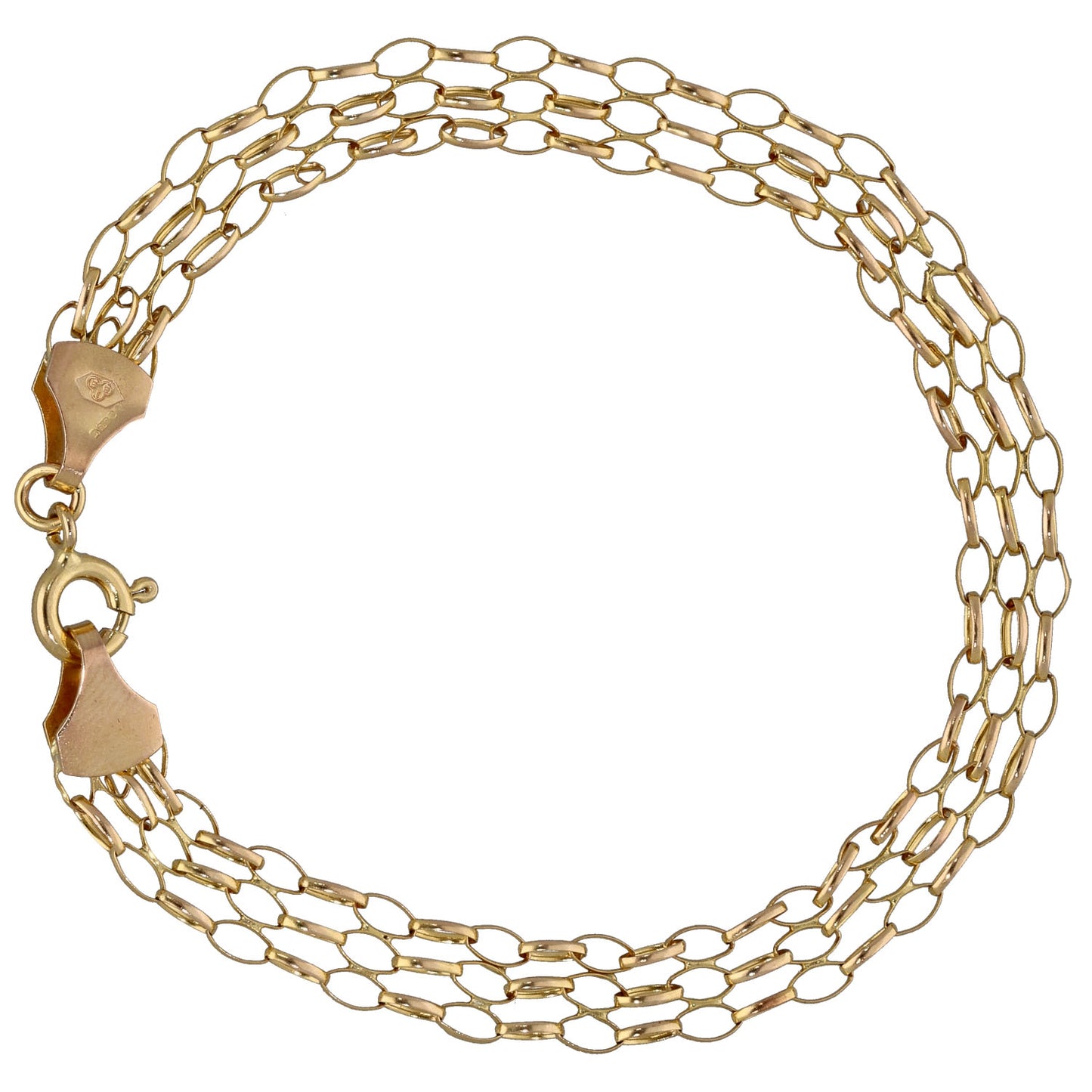 9ct Gold Belcher Bracelet