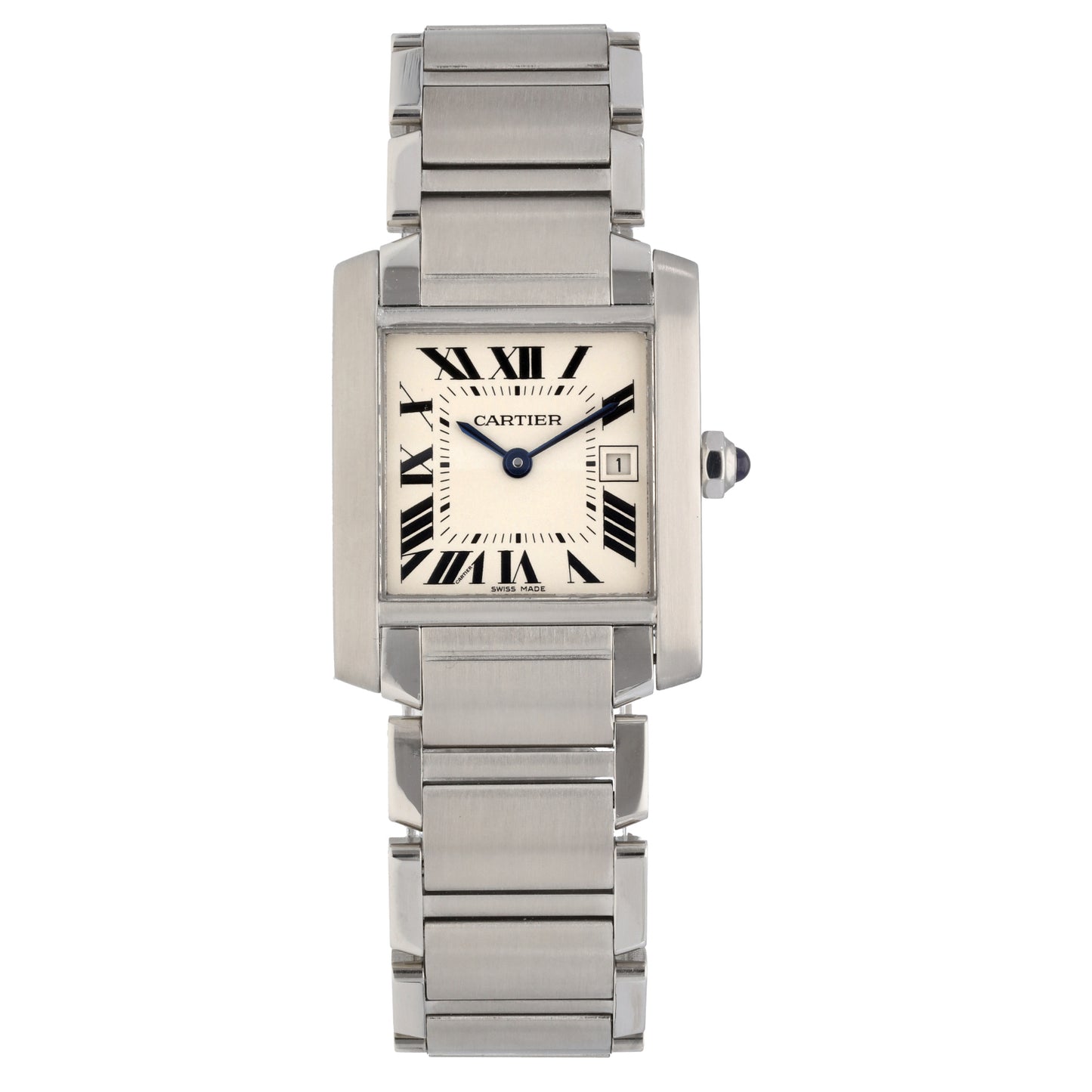 Cartier Tank Francaise 2465 25mm Stainless Steel Watch