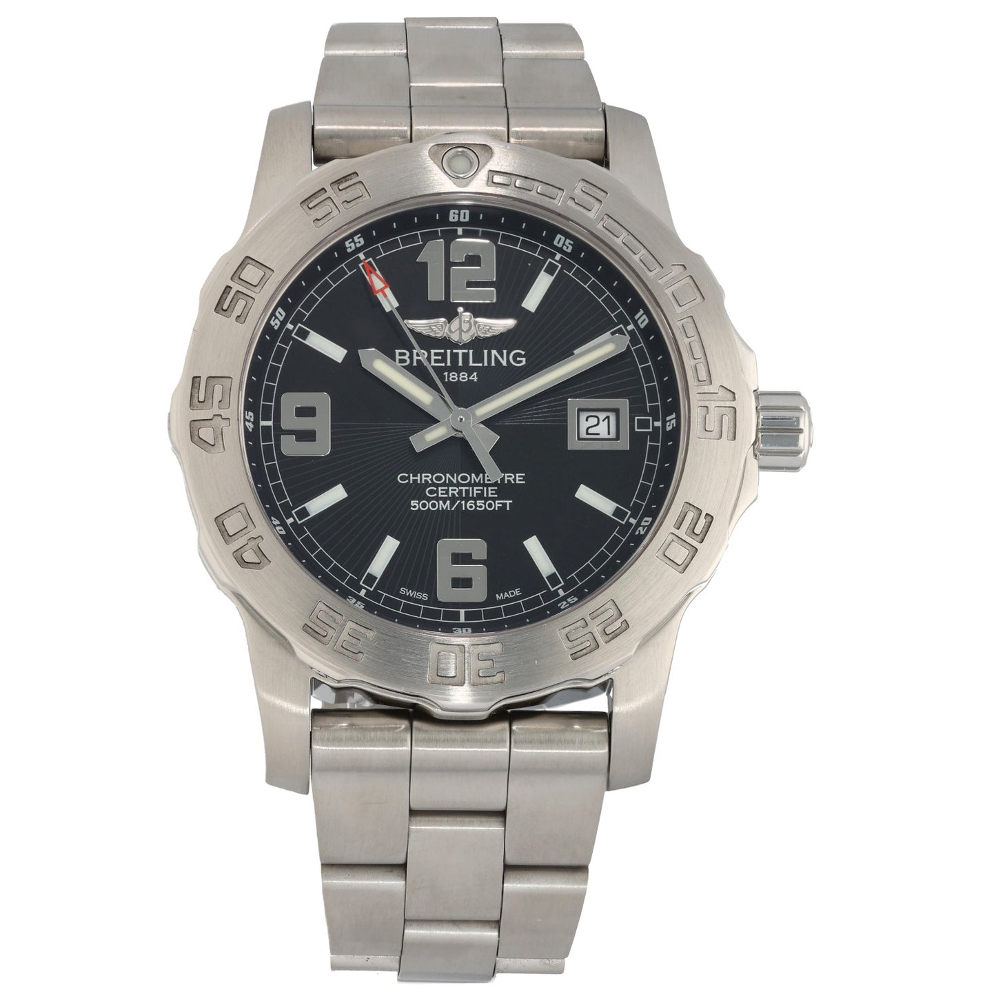 Breitling Colt A74387 44mm Stainless Steel Watch
