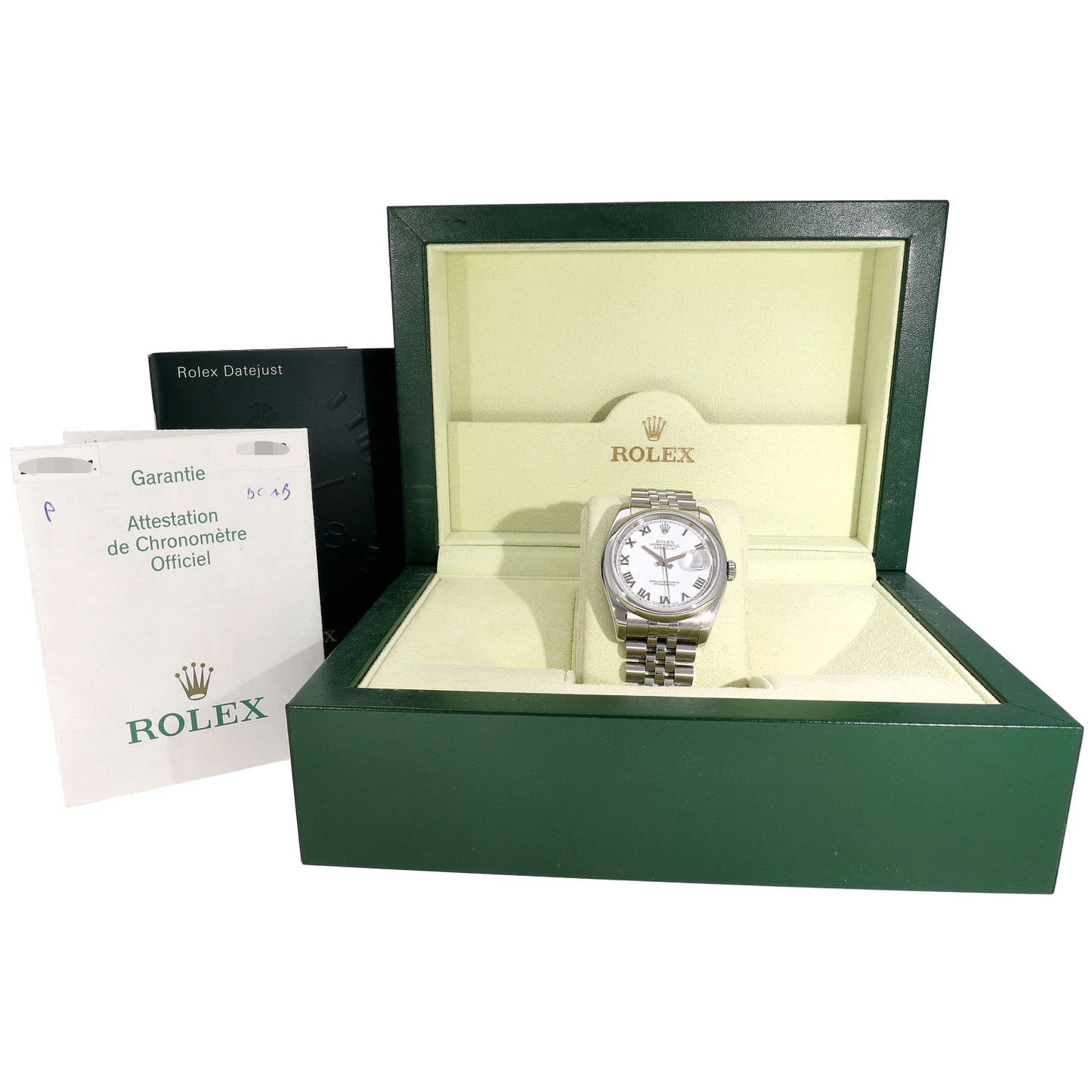 Rolex Datejust 116200 36mm Stainless Steel Watch