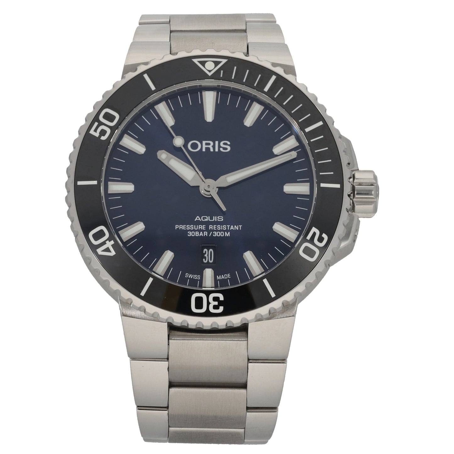 Oris Aquis 7730 43.5mm Stainless Steel Watch