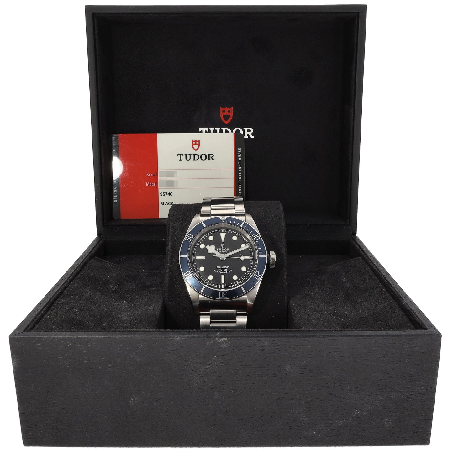 Tudor Heritage Black Bay 79220 41mm Stainless Steel Watch