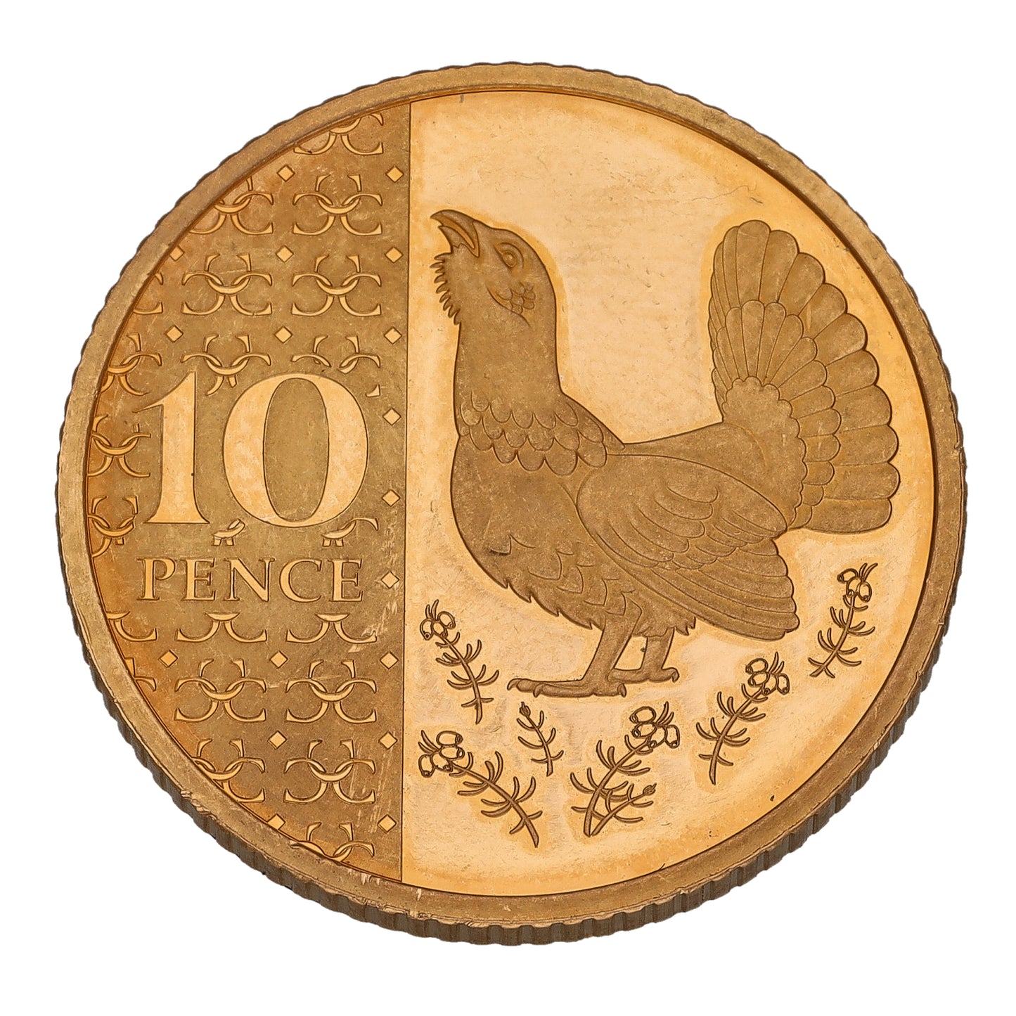 22ct Gold King Charles III 10 Pence Coin 2024