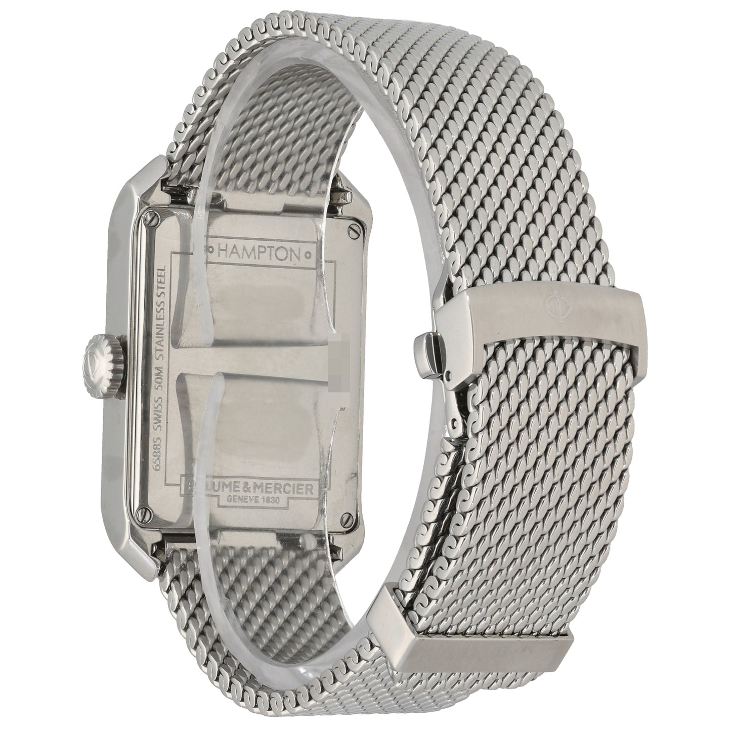 Baume Et Mercier Hampton 65885 27mm Stainless Steel Watch