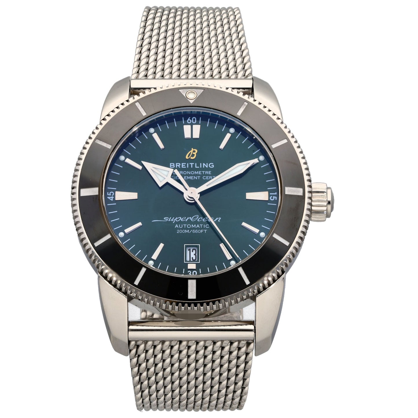 Breitling Superocean AB2020 46mm Stainless Steel Watch