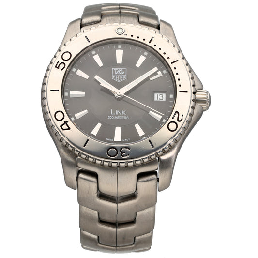 Tag Heuer Link WJ1110 39mm Stainless Steel Watch
