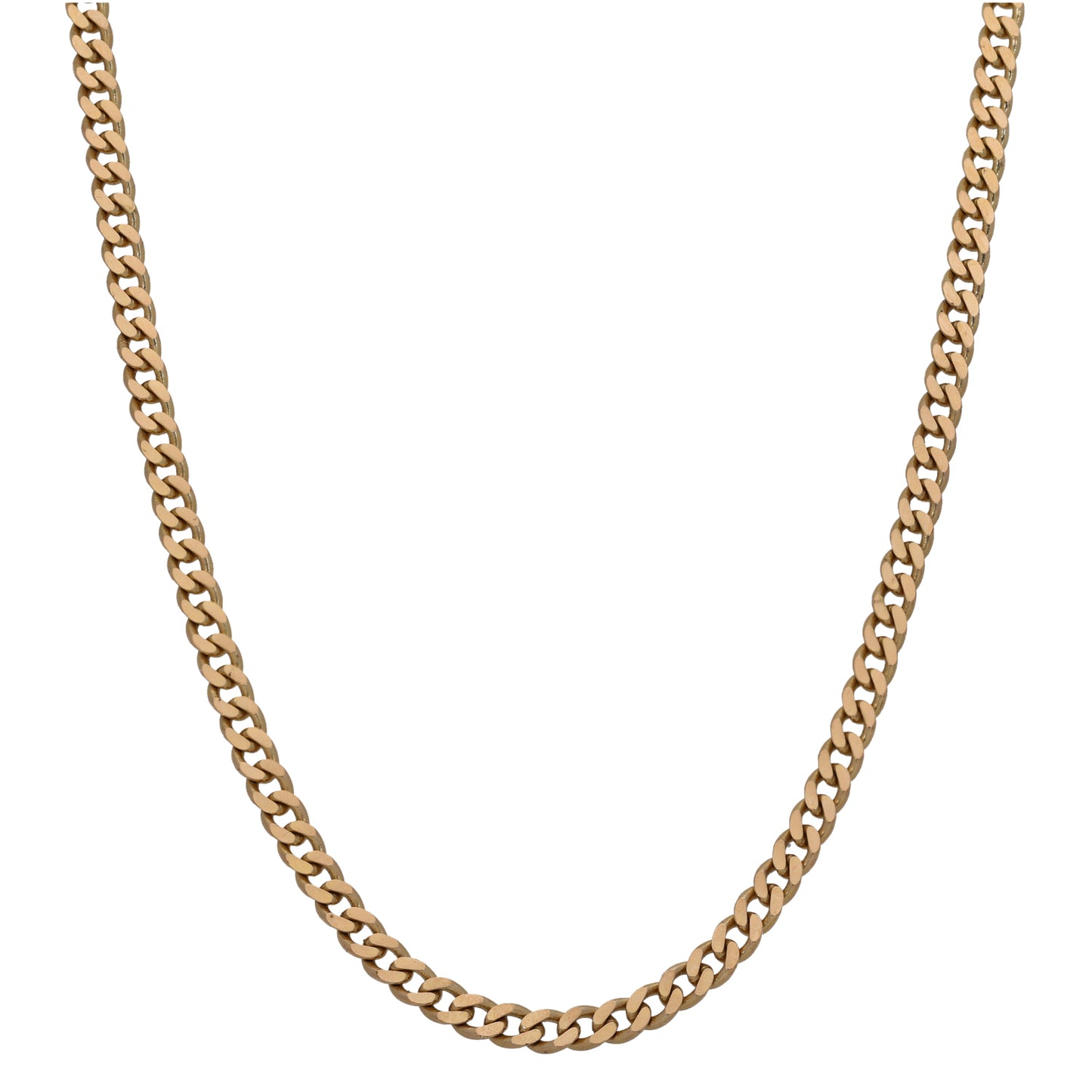 9ct Gold Curb Chain 20"