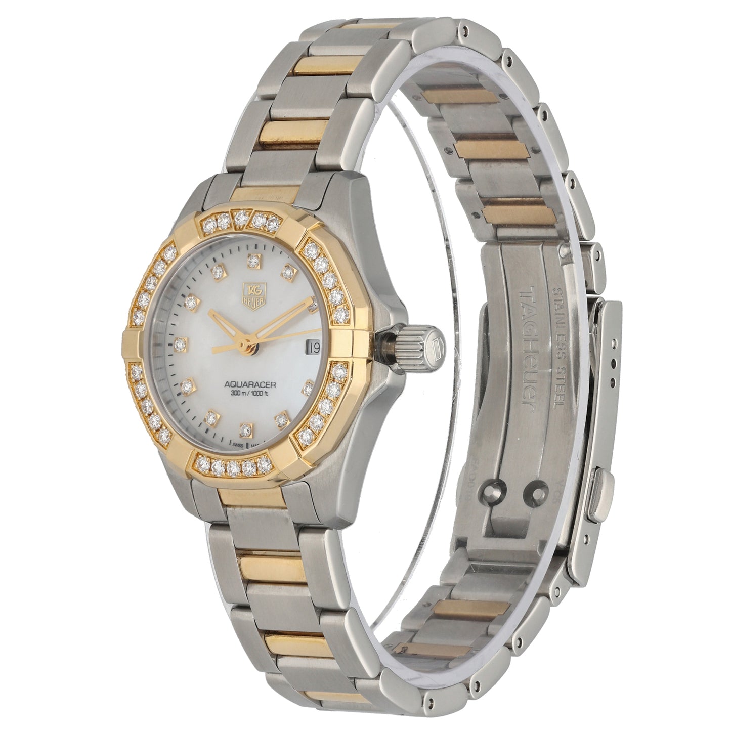 Tag Heuer Aquaracer WAY1453 27mm Bi-Colour Watch