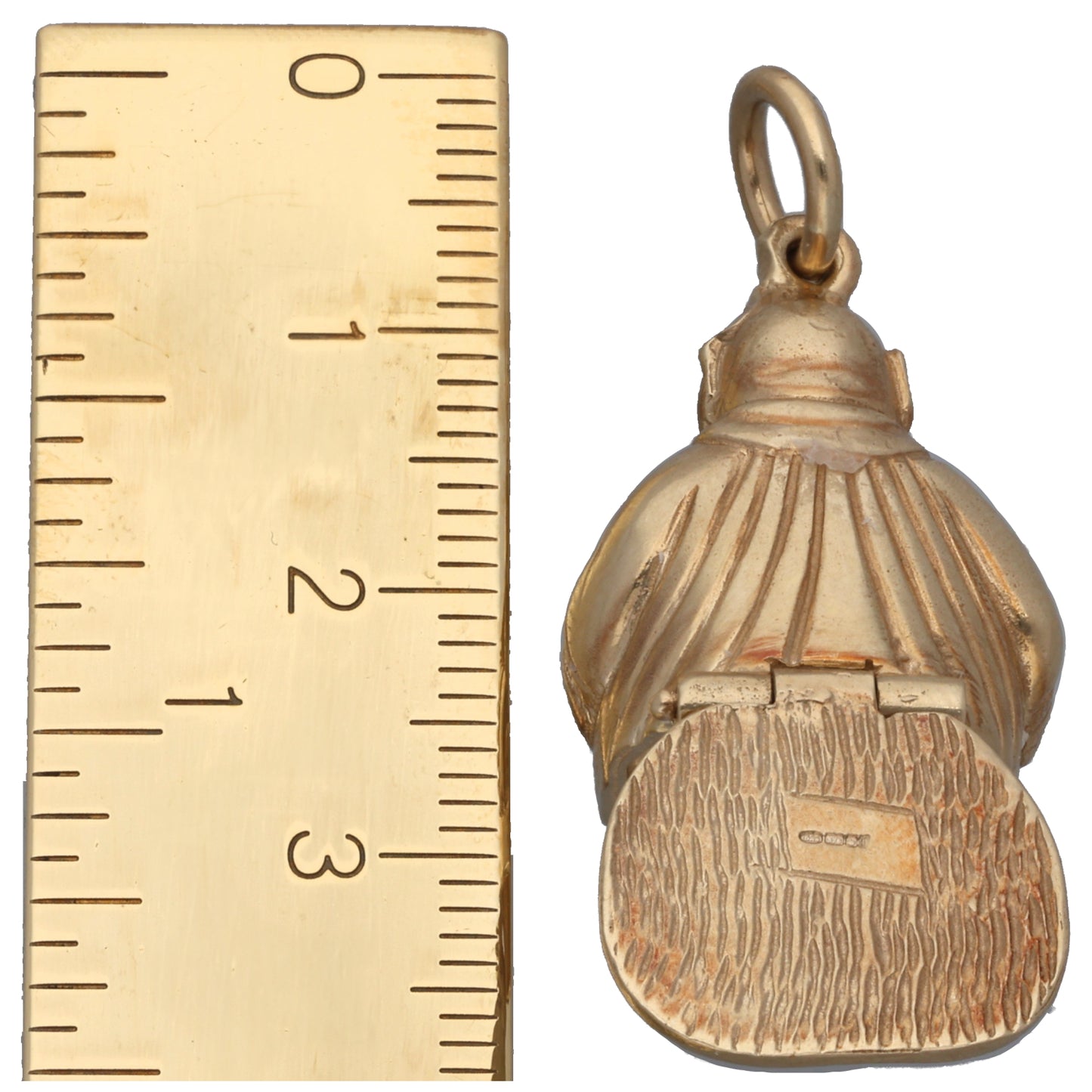 9ct Gold Buddha Pendant