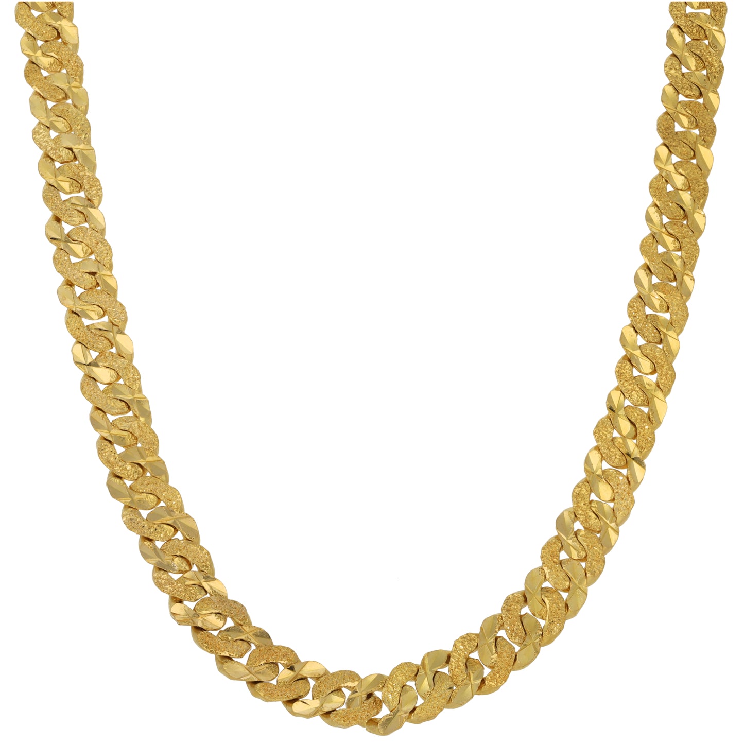 22ct Gold Curb Chain 22"