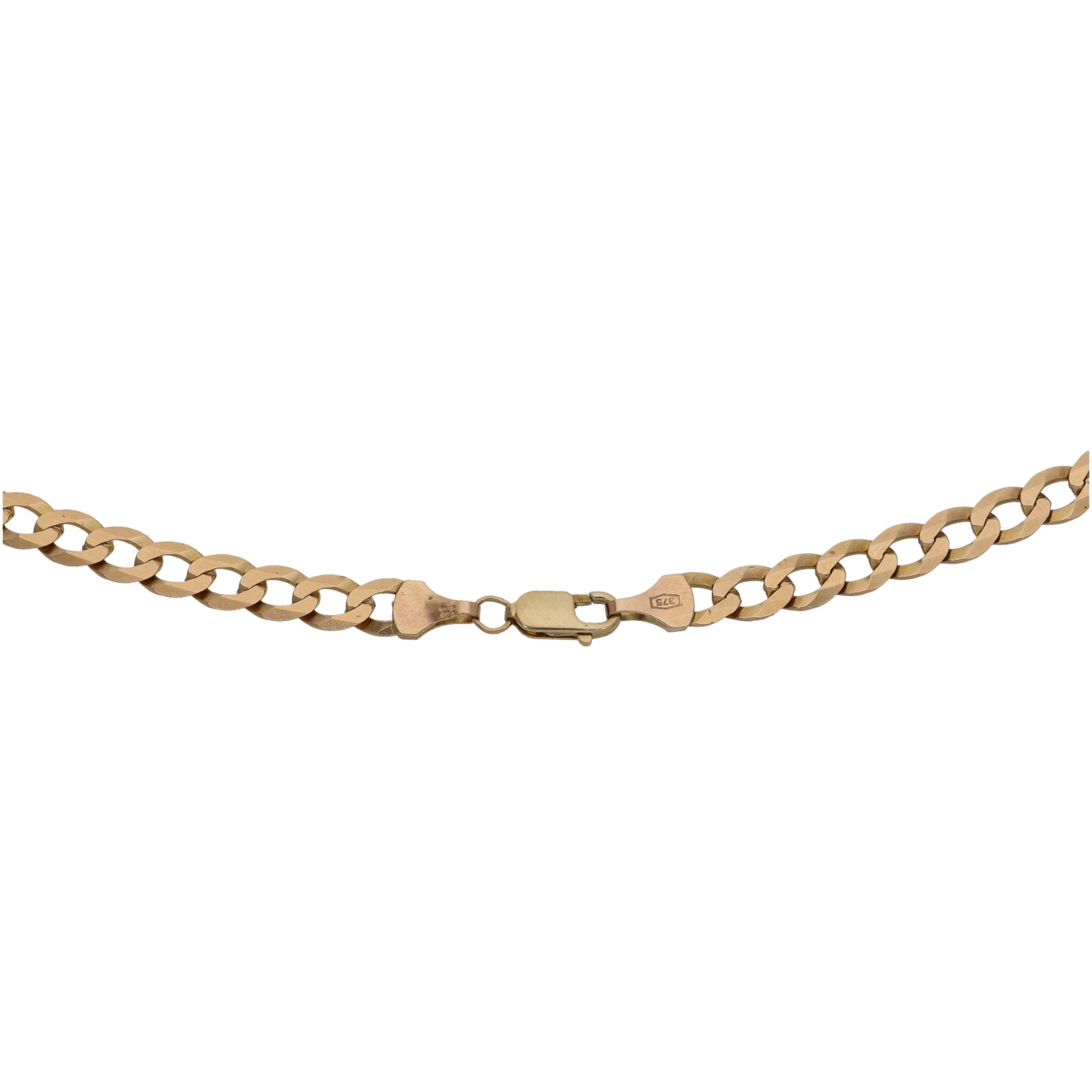 9ct Gold Curb Chain 20"