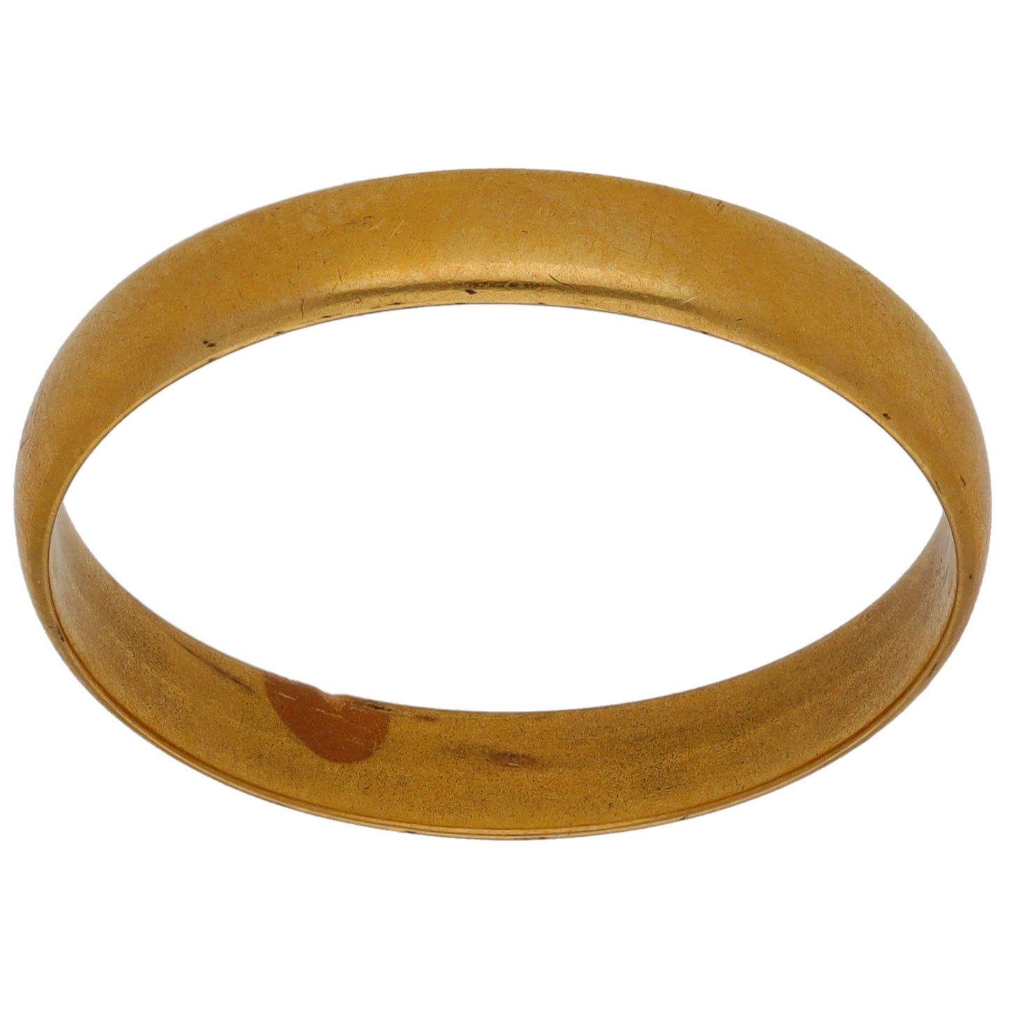 22ct Gold Plain Wedding Ring Size W