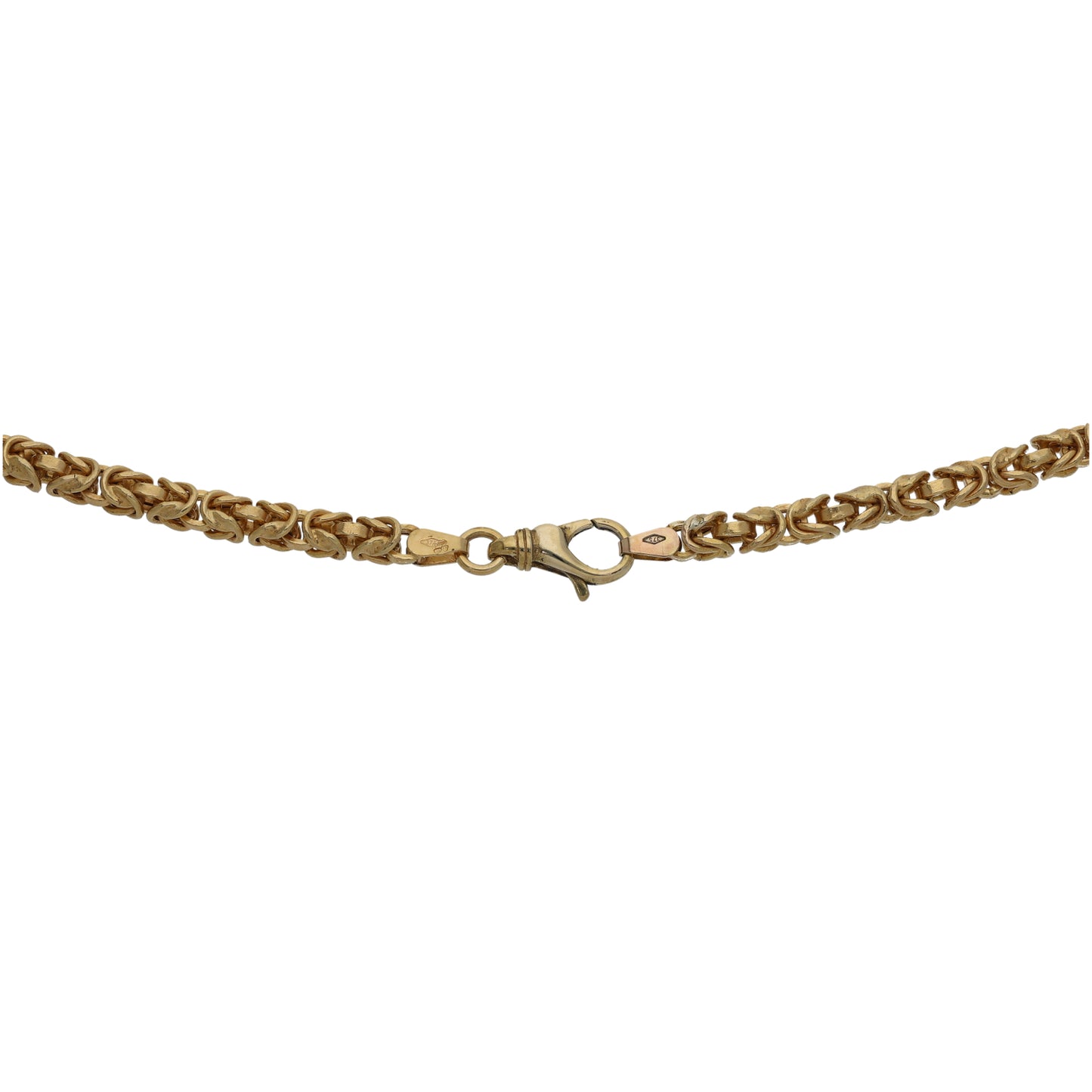 9ct Gold Byzantine Chain 16"