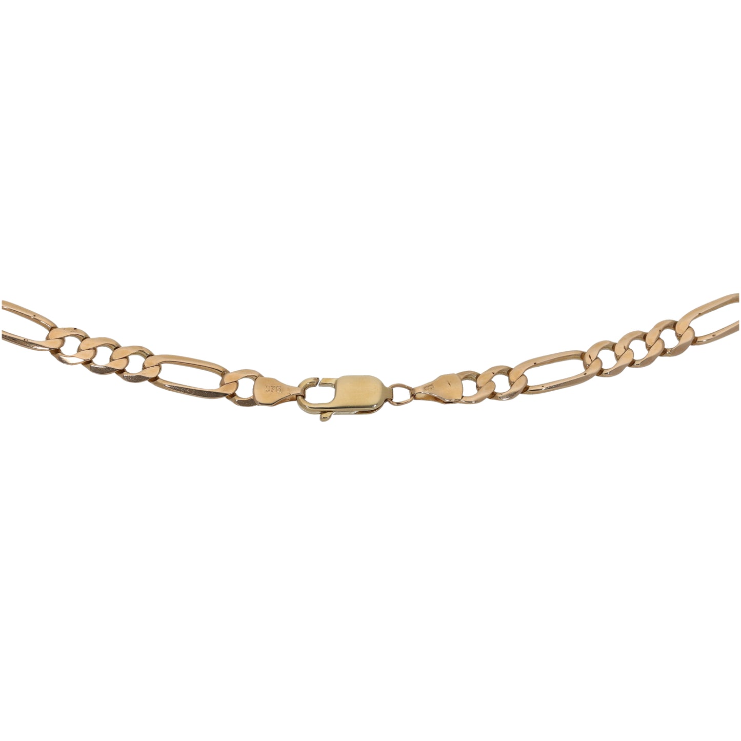 9ct Gold Figaro Chain 24"