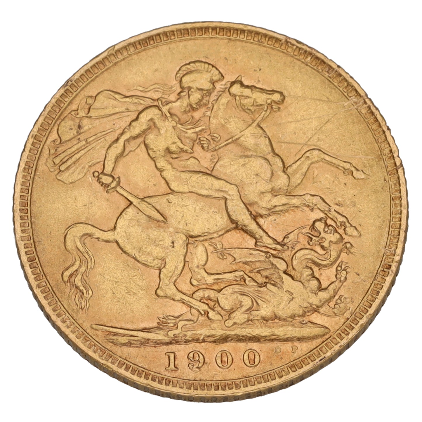 22ct Gold Queen Victoria Full Sovereign Coin 1900