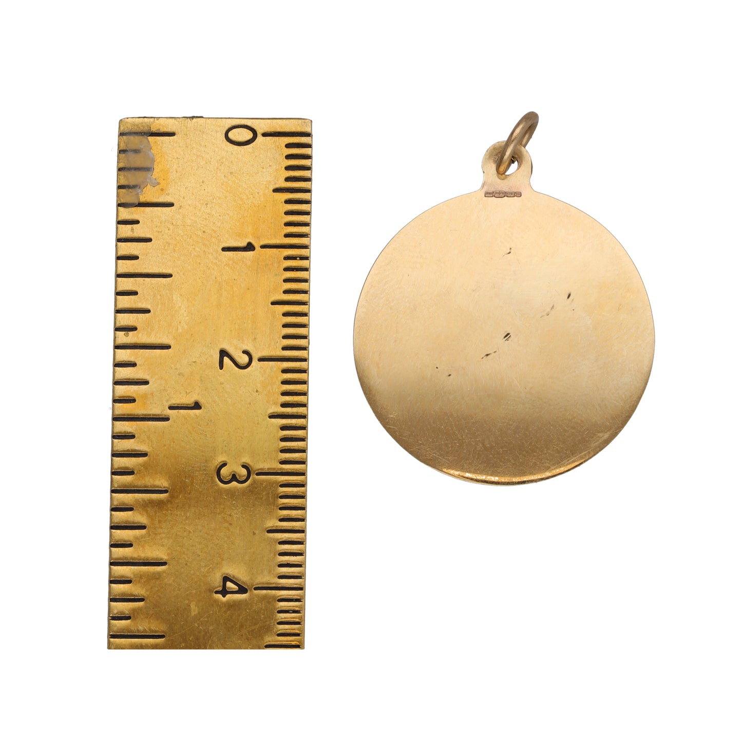 9ct Gold St Christopher Pendant