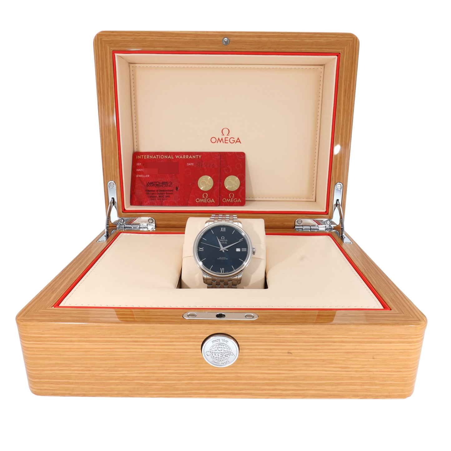 Omega De Ville 424.10.40.20.03.001 39.5mm Stainless Steel Watch