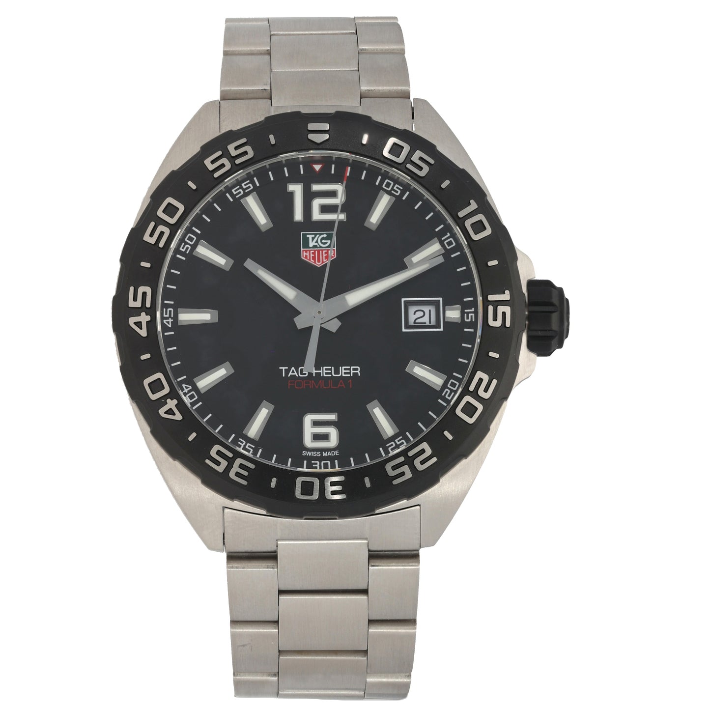 Tag Heuer Formula 1 WAZ1110 41mm Stainless Steel Watch