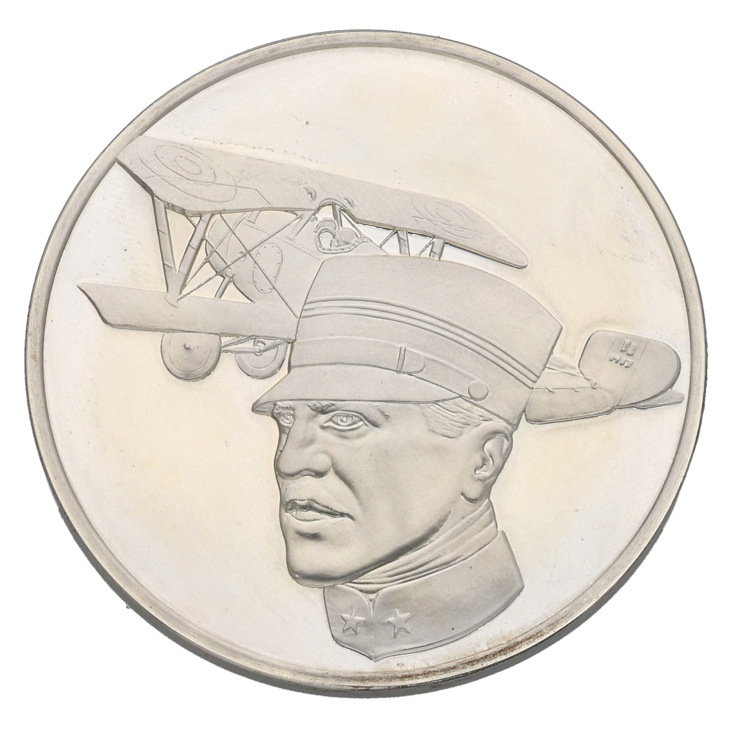 Silver Royal Airforce Museum Development Of Military Aviation Italy Medal