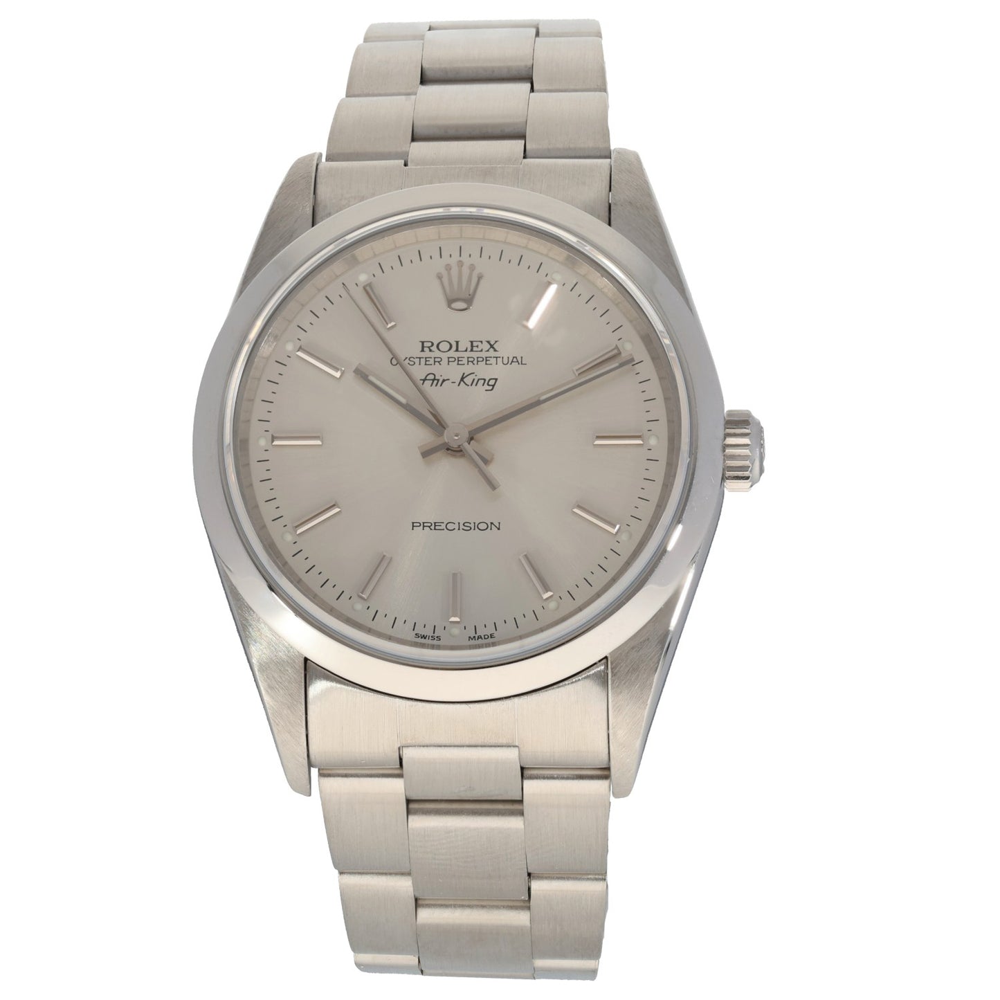 Rolex Air King 14000 34mm Stainless Steel Watch