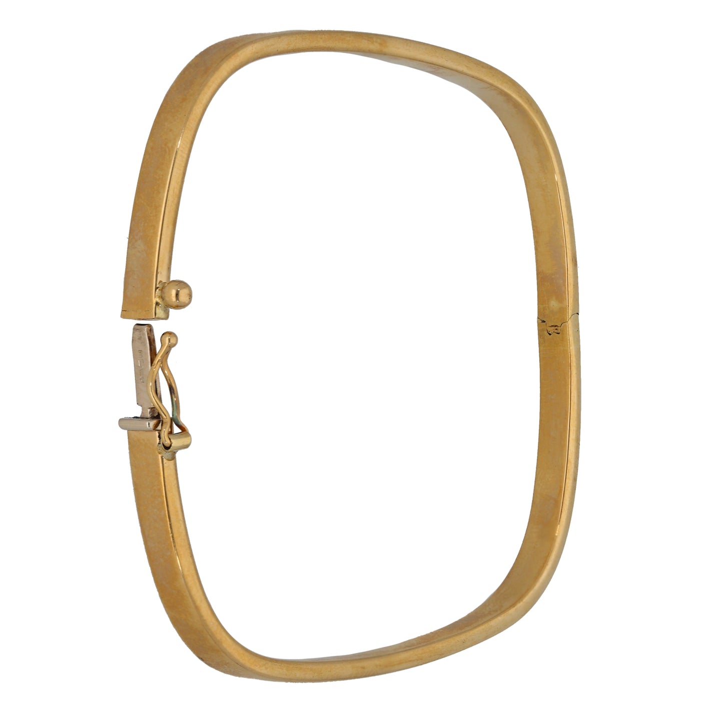 9ct Gold Hinged/Clasp Bangle