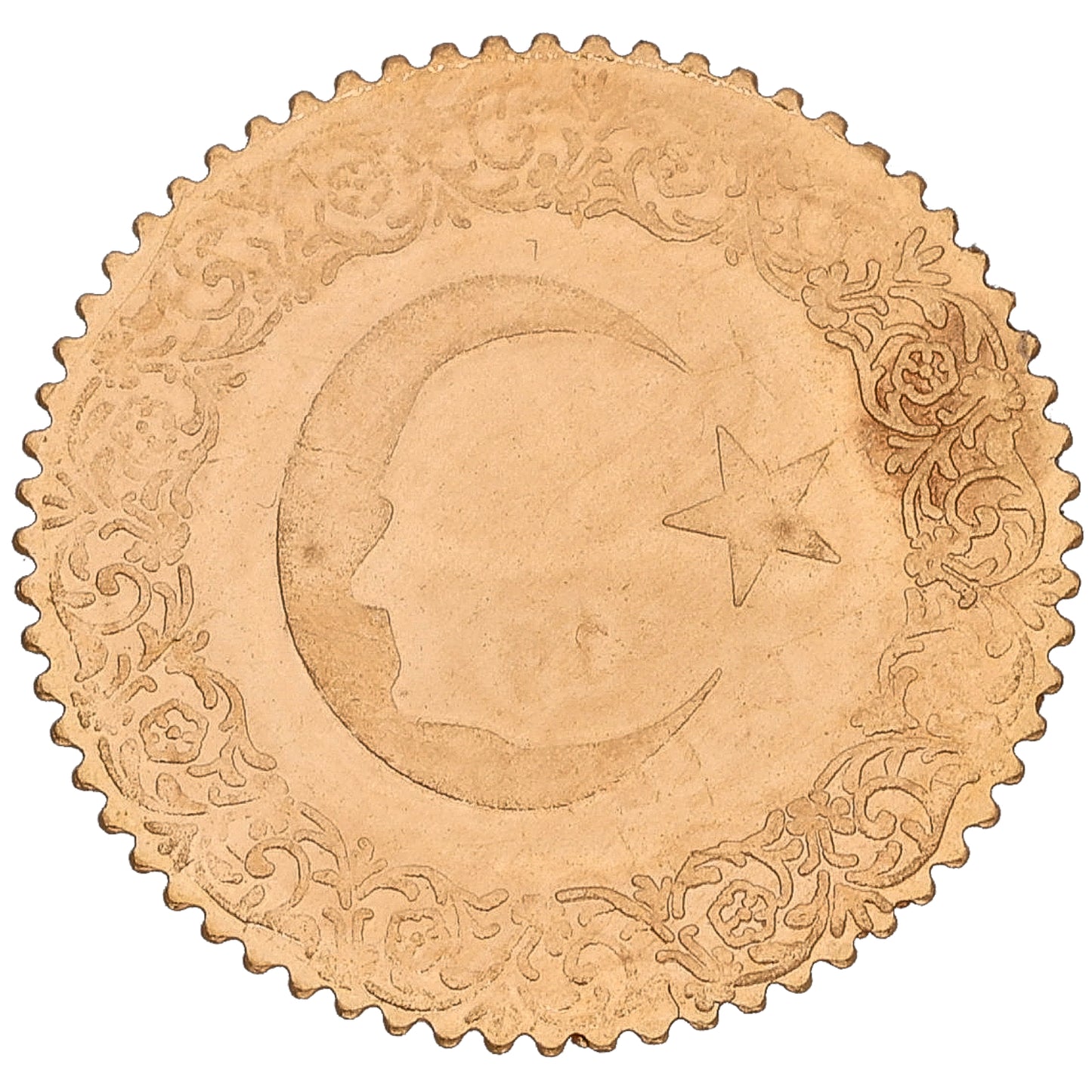 22ct 1g Gold Coin Bar