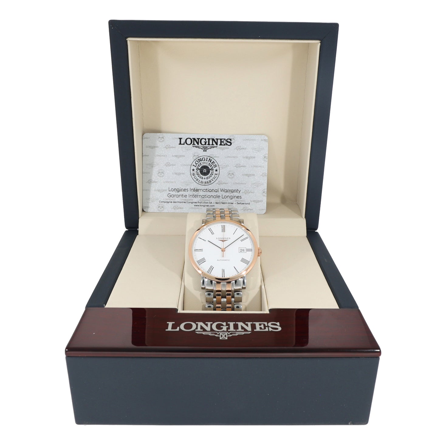 Longines Elegant L4.810.5 37mm Bi-Colour Watch