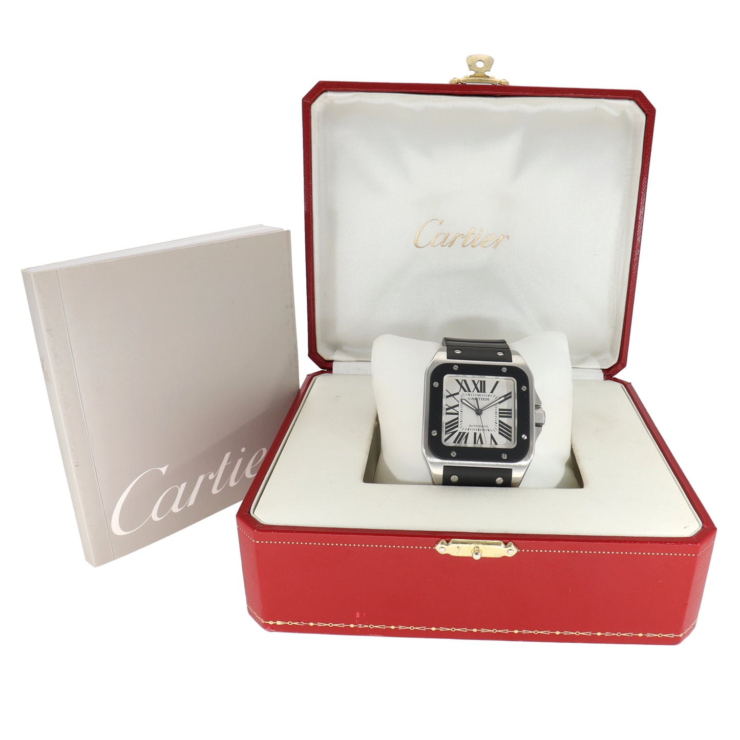 Cartier Santos 100 W20121U2 38mm Stainless Steel Watch