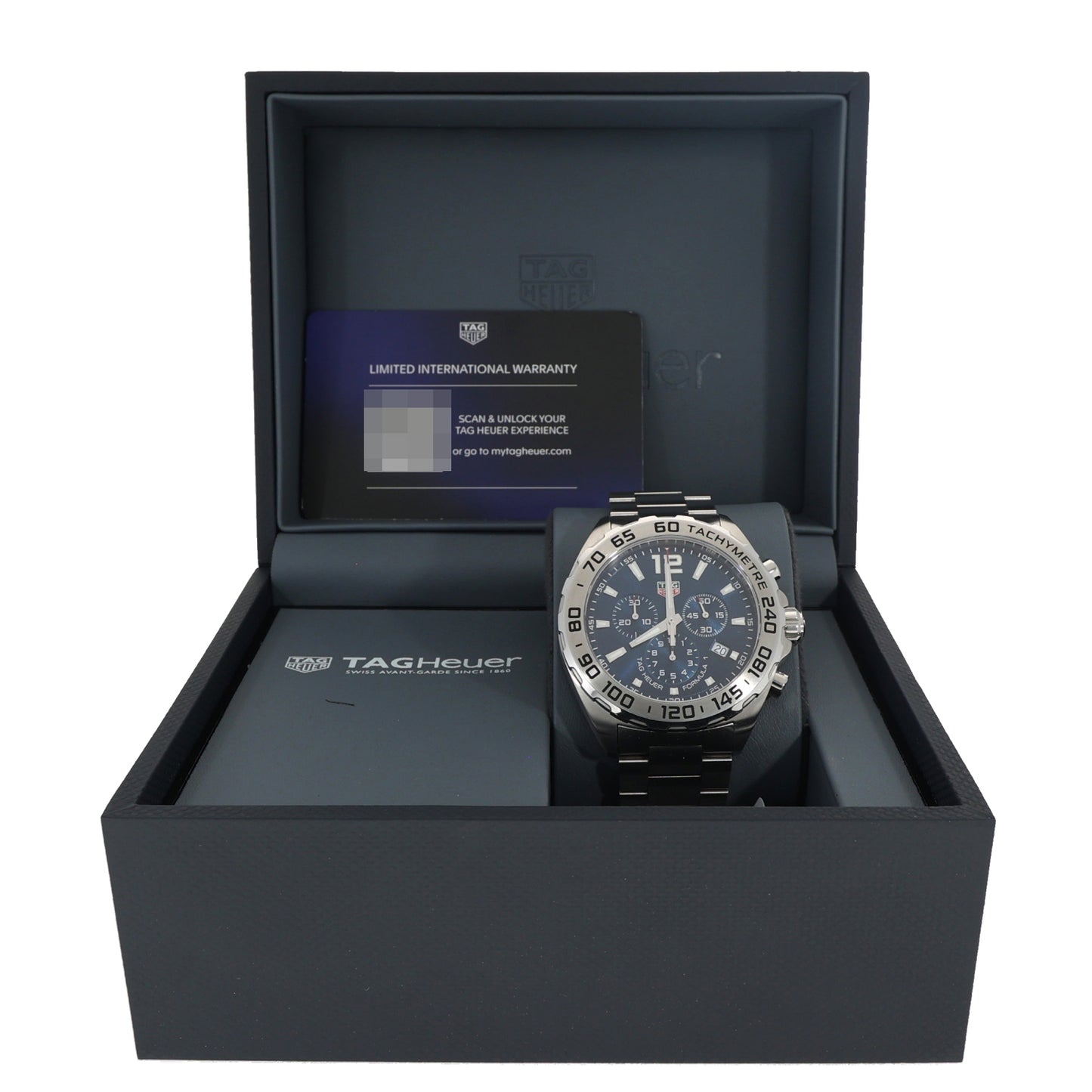 Tag Heuer Formula 1 CAZ101K 43mm Stainless Steel Watch