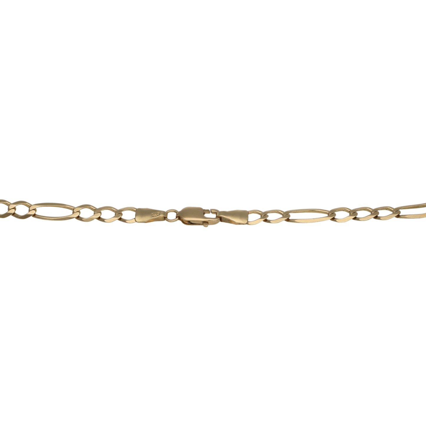 9ct Gold Figaro Chain 18"
