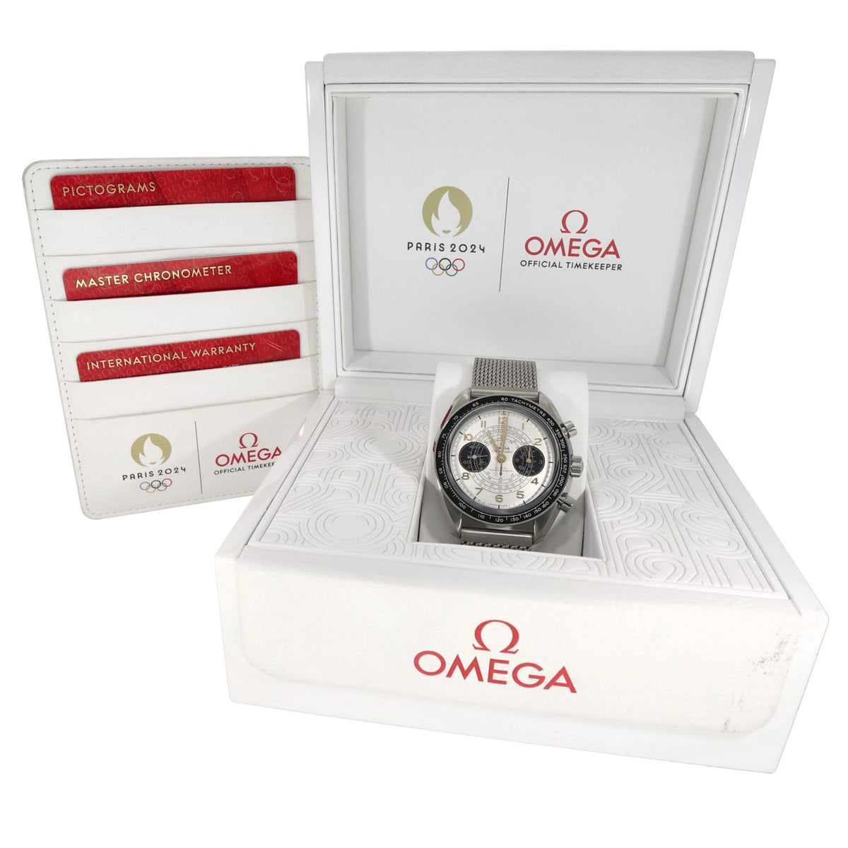 Omega Speedmaster Paris 2024 522.32.43.51.02.001 43mm Stainless Steel Watch