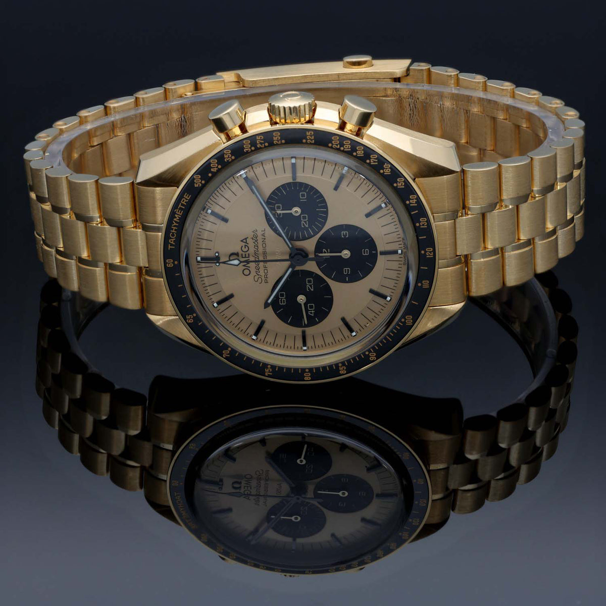 Omega Speedmaster Professioanl 310.60.42.50.99.002 42mm Gold Watch