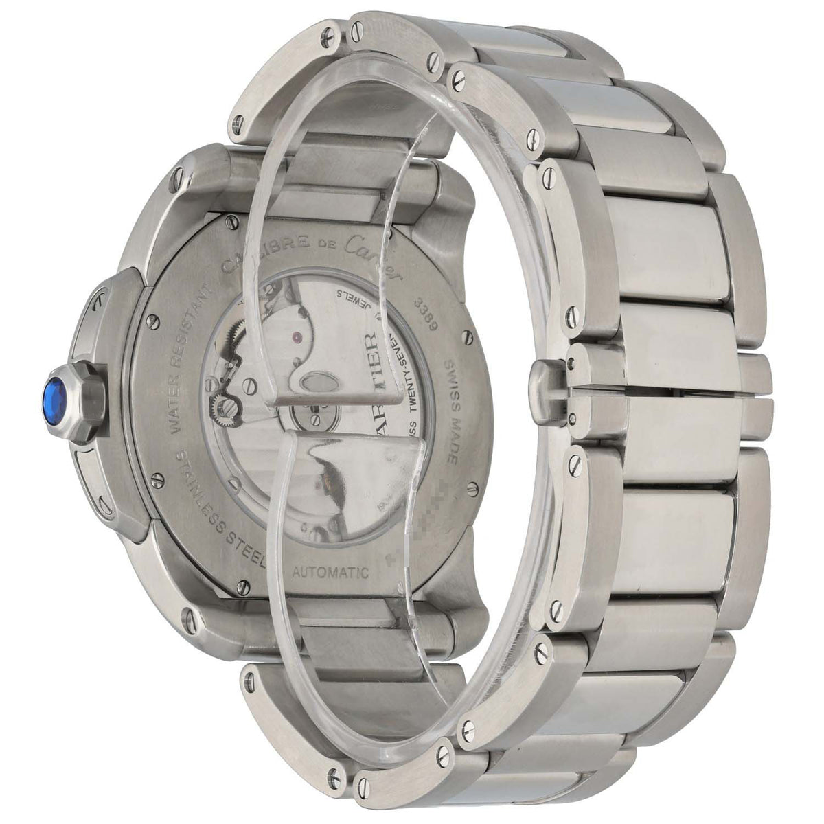 Cartier Calibre De Cartier W7100016 42mm Stainless Steel Watch