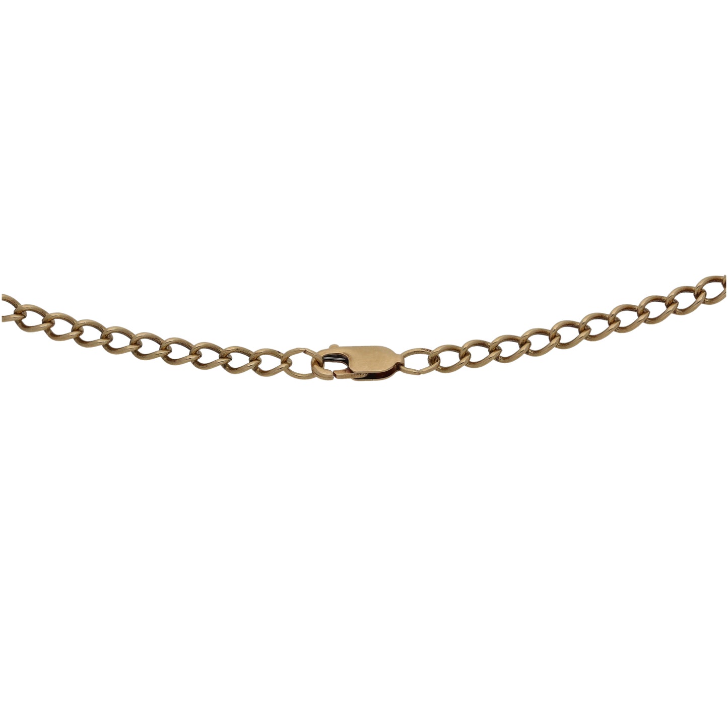 9ct Gold Curb Chain 24"